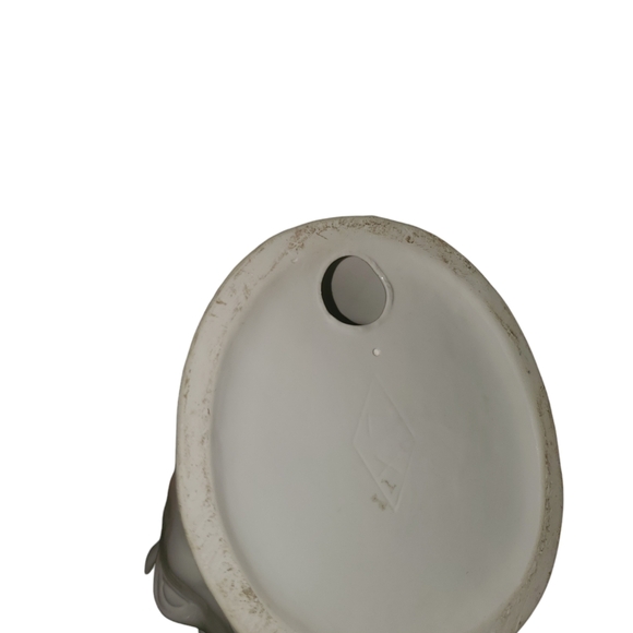 Vintage ceramic horse head with floral designs - Picture 7 of 7